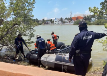 No encontraron cuerpos ni restos óseos al interior de la salina Grande en Isla Mujeres
